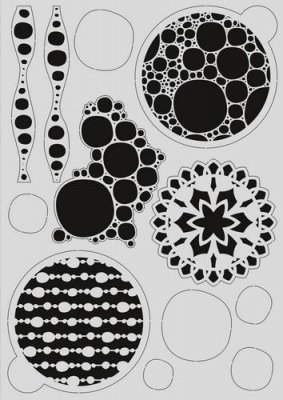 Bubble Mask Stencil