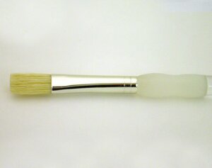 White Dry Brushing Flt Soft Grip 5  - Single