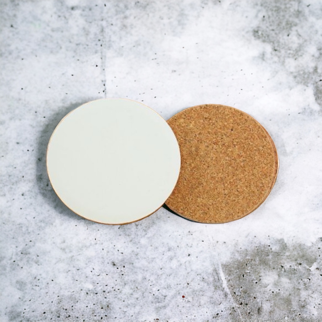 Cork Backing for 3.5 inch Coaster 82MM
