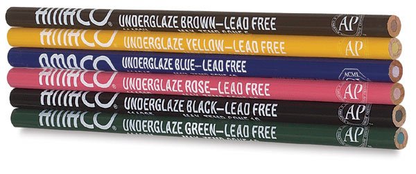 Blue Underglaze Pencil