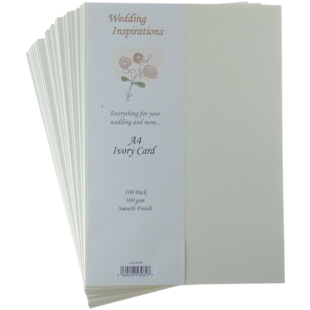 A4 Ivory Card 300Gsm - 100
