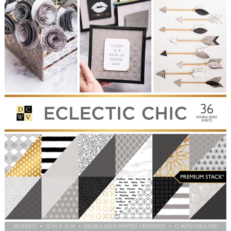 12x12 Electric Chic (36 Sheets)