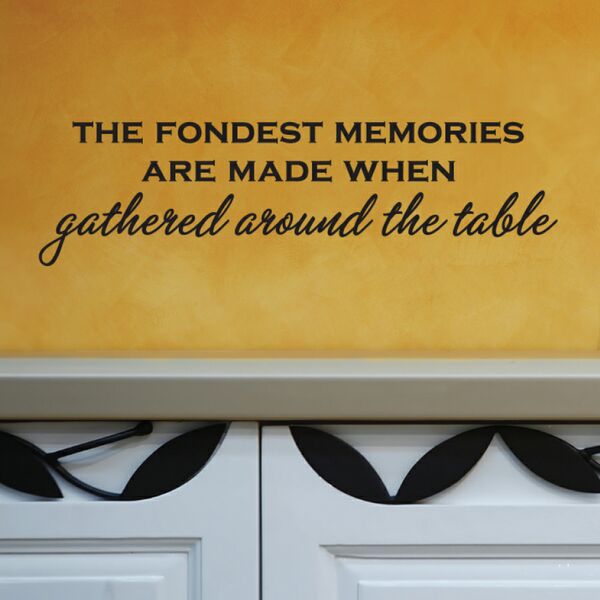 The Fondest Memories Are