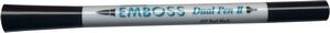 Emboss Dual Pen - Real Black