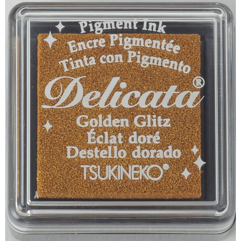 Golden Glitz Delicata Ink Pad Small