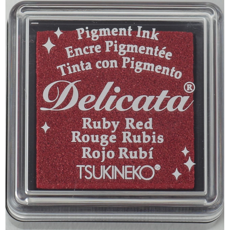 Delicata Ruby Red Small Ink Pad