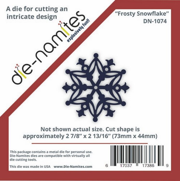 Die-Namites - Frosty Snowflake