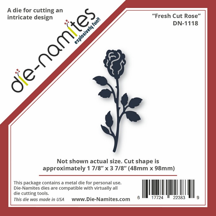 Die-Namites - Fresh Cut Rose