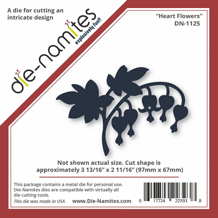 Die-Namites - Heart Flowers