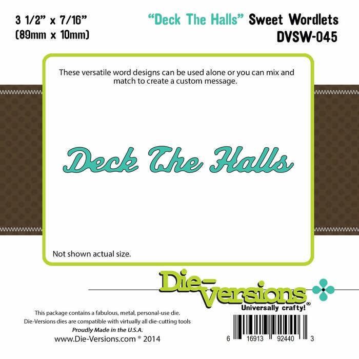 Sweet Wordlets - Deck The Hall
