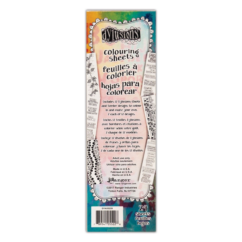 Coloring Sheets Borders and Quotes