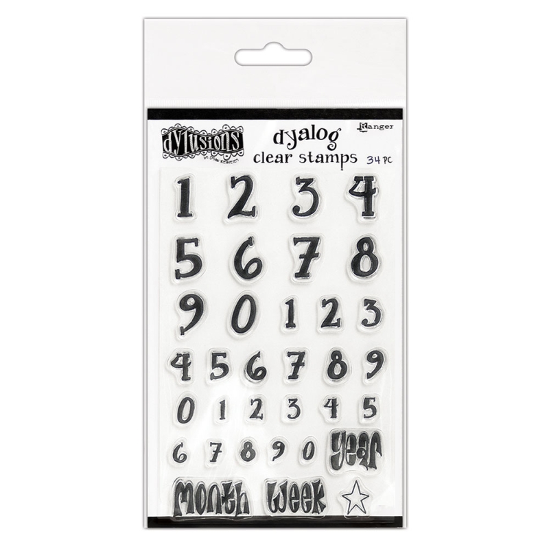 Dylusions Stamp Numerology