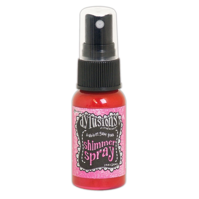 Dylusions Shimmer Spray Bubble-gum Pink
