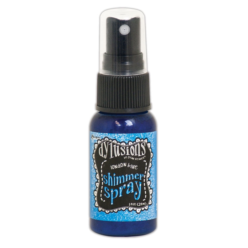 Dylusions Shimmer Spray London Blue