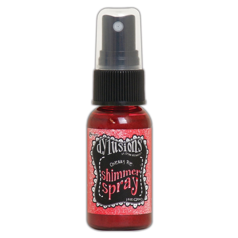 Dylusions Shimmer Spray Cherry Pie