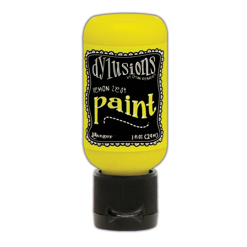 Dylusions Paint Lemon Zest