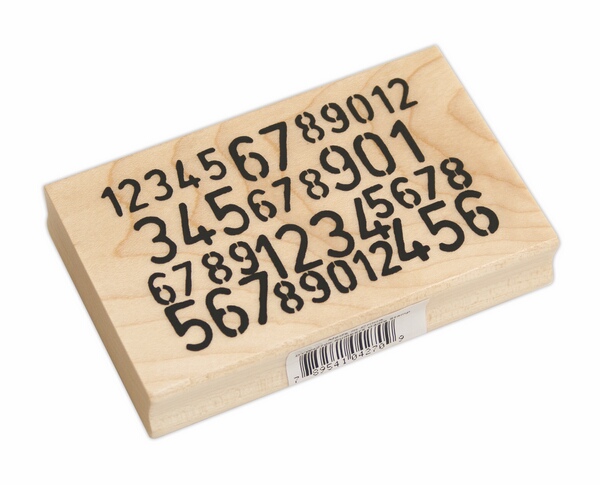 Dylusions Stamp Numbers Game 