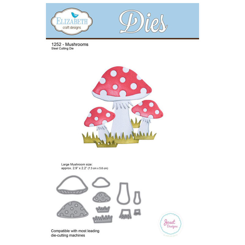 Elizabeth Craft Designs - Mushroom Die Set