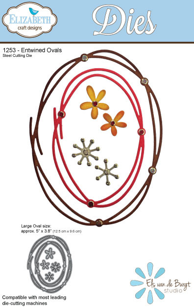 Elizabeth Craft Designs - Entwined Ovals Die Set