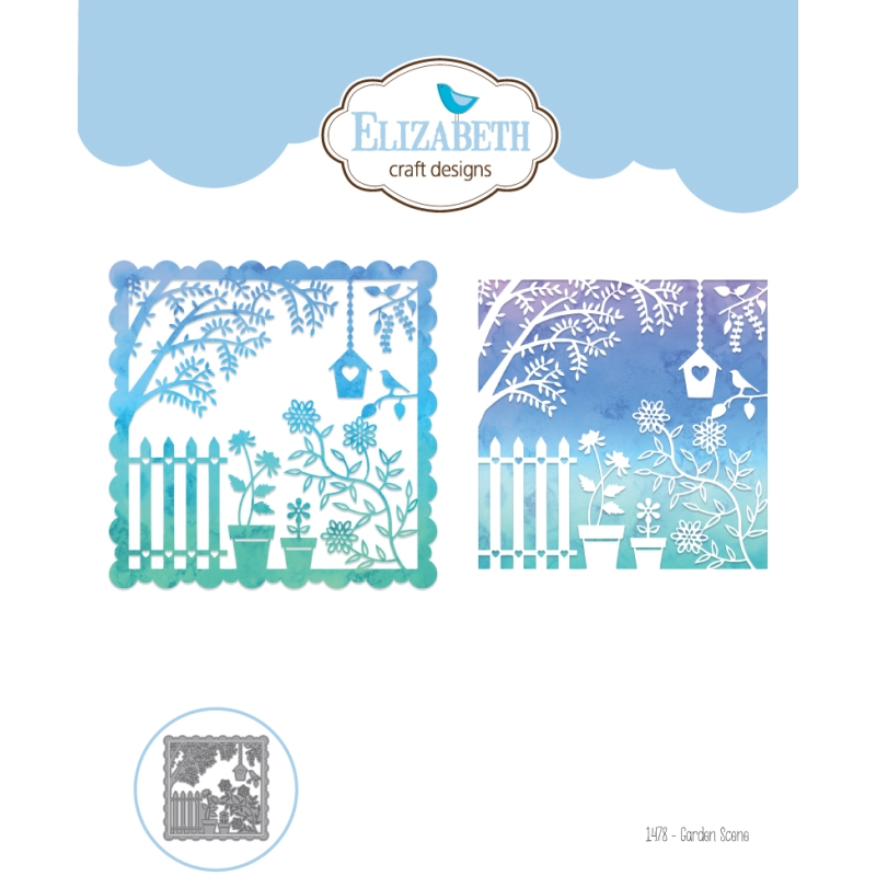 Elizabeth Craft Designs – Garden Scene Die Set