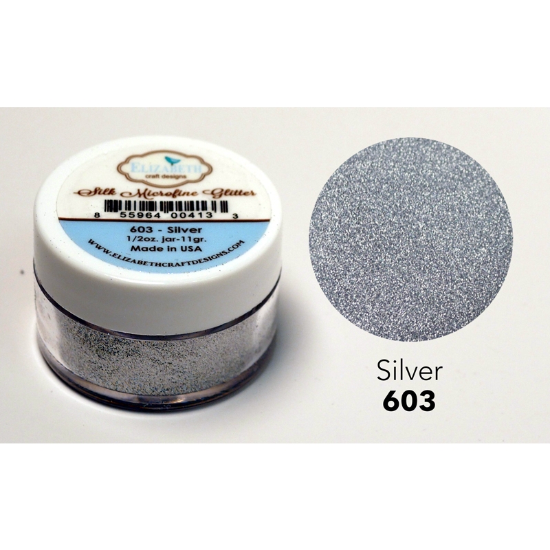 Elizabeth Craft Designs – Silver Silk Microfine Glitter