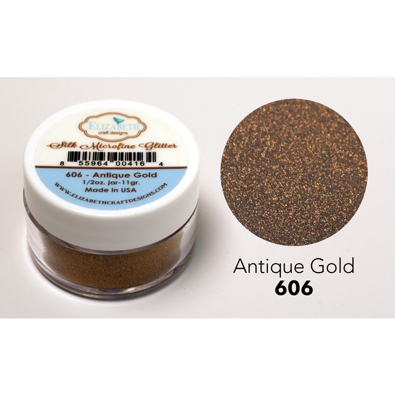 Elizabeth Craft Designs - Antique Gold Silk Microfine Glitter