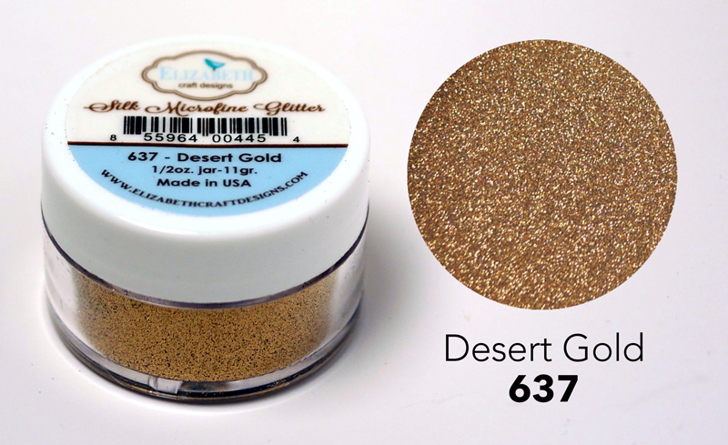 Desert Gold Silk Microfine Glitter