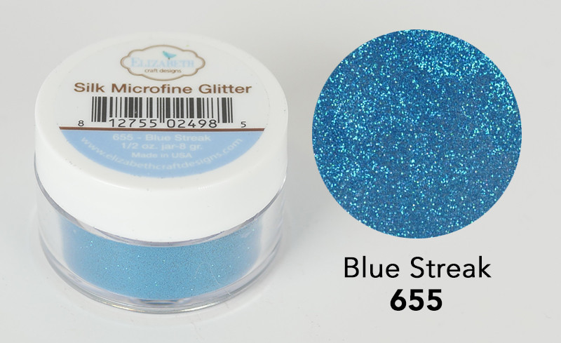 Elizabeth Craft Designs - Blue Streak Silk Microfine Glitter