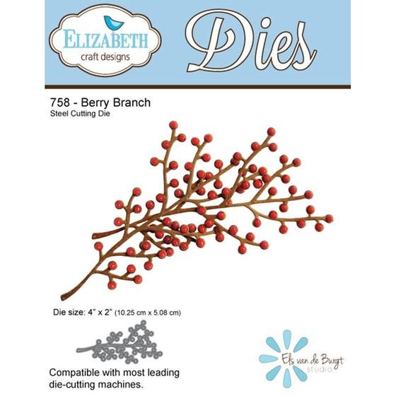 Elizabeth Craft Designs - Berry Branch Die