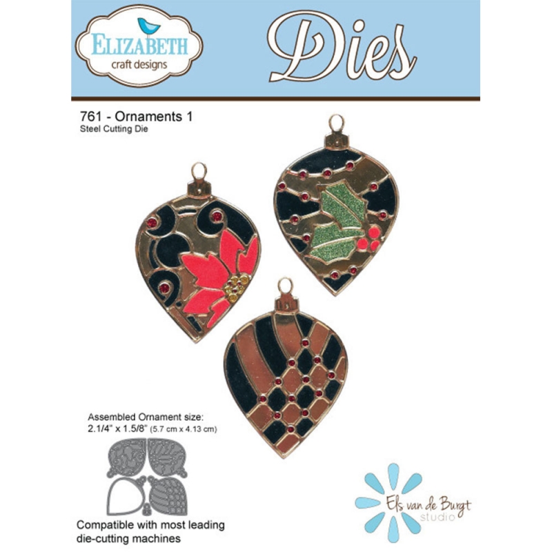 Elizabeth Craft Designs - Ornament Set 1 Die Set