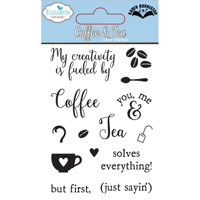 Coffee & Tea Clear Stamps