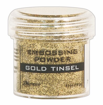 Embossing Powder Gold Tinsel