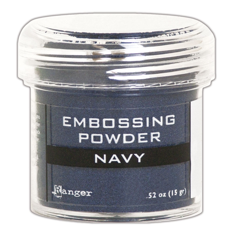 Embossing Powder Navy Metallic 