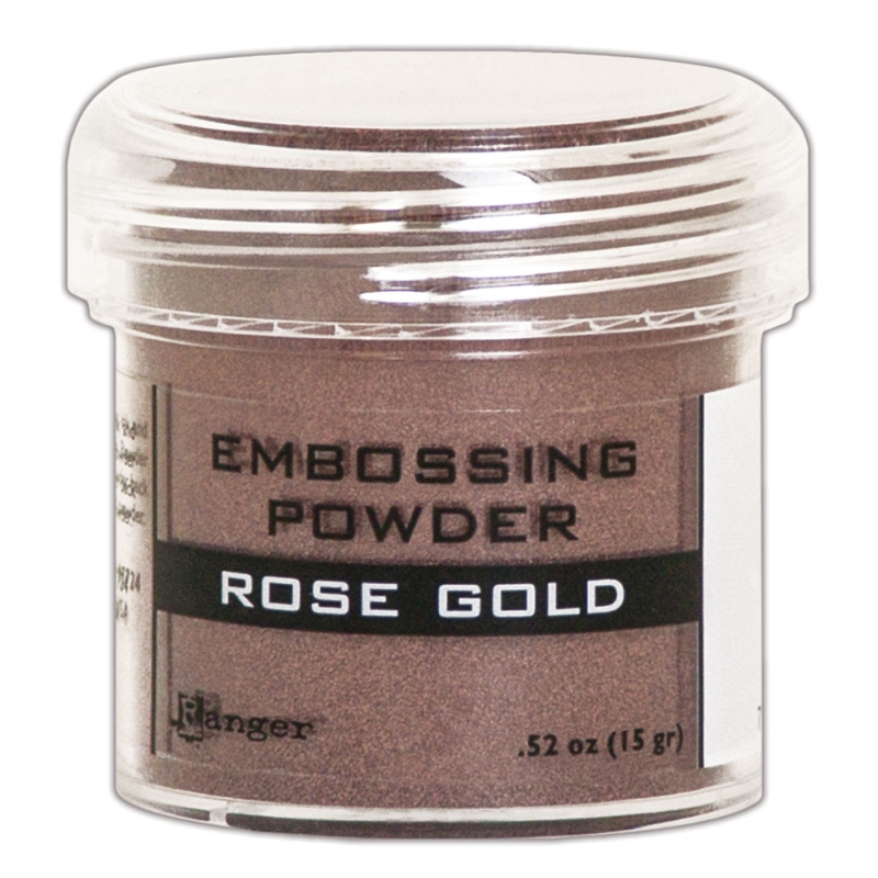 Embossing Powder Rose Gold Metallic 