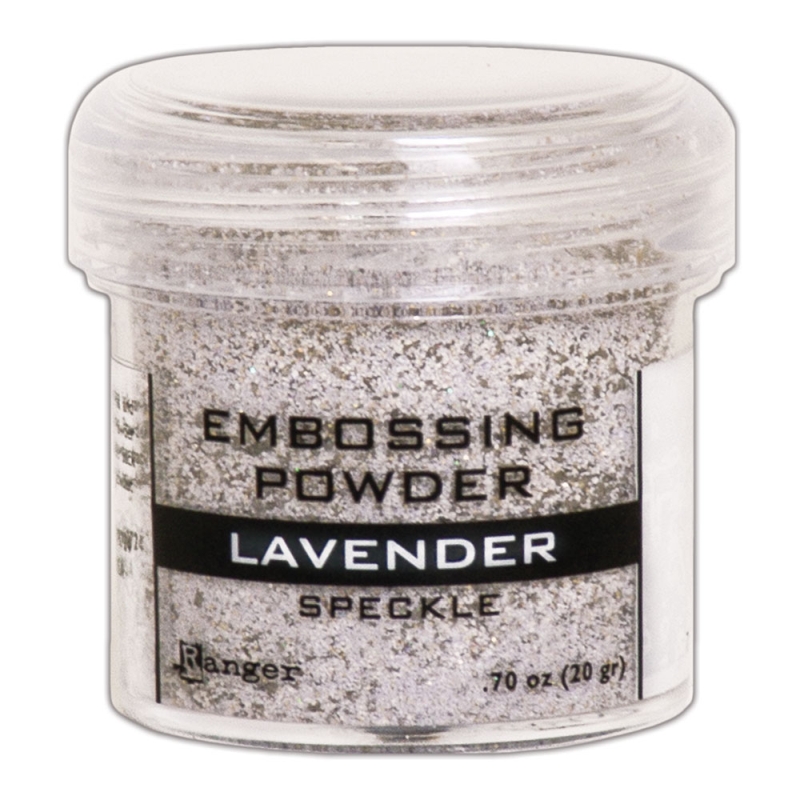 Embossing Powder Lavender Speckle