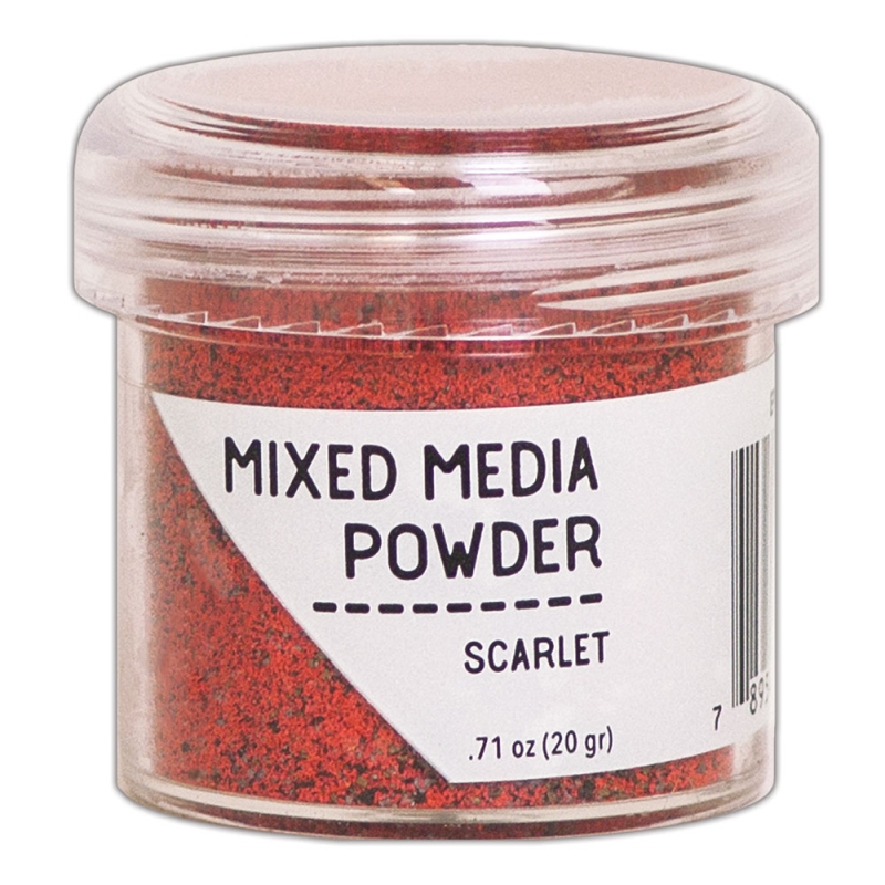 Ranger - Mixed Media Embossing Powder - Scarlet