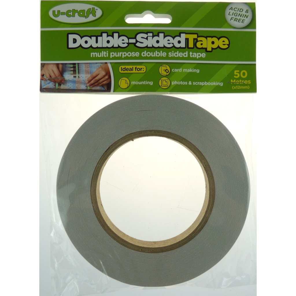 U-Craft Double sided tape 12mm x50m