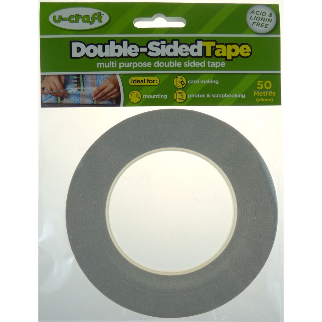 U-Craft Double sided tape 3mm x 50m