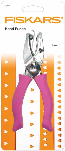 Hand Punch - 1/4" Large Heart