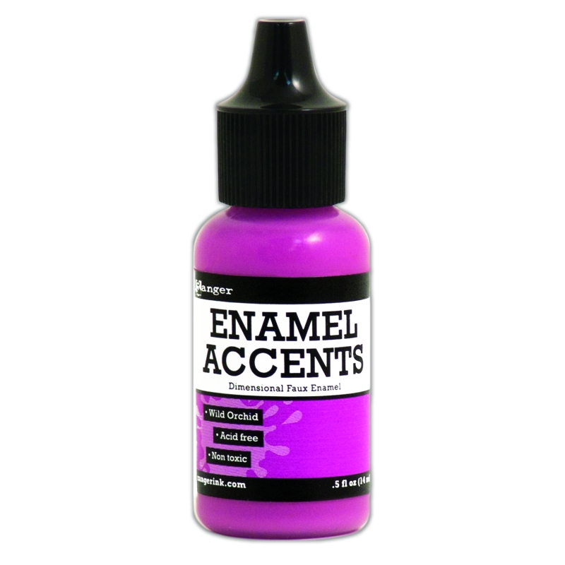 Enamel Accents Wild Orchid