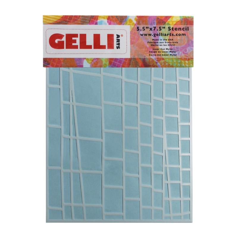 Gelli Arts Ladder Stencil (For use with 5x7 plate)