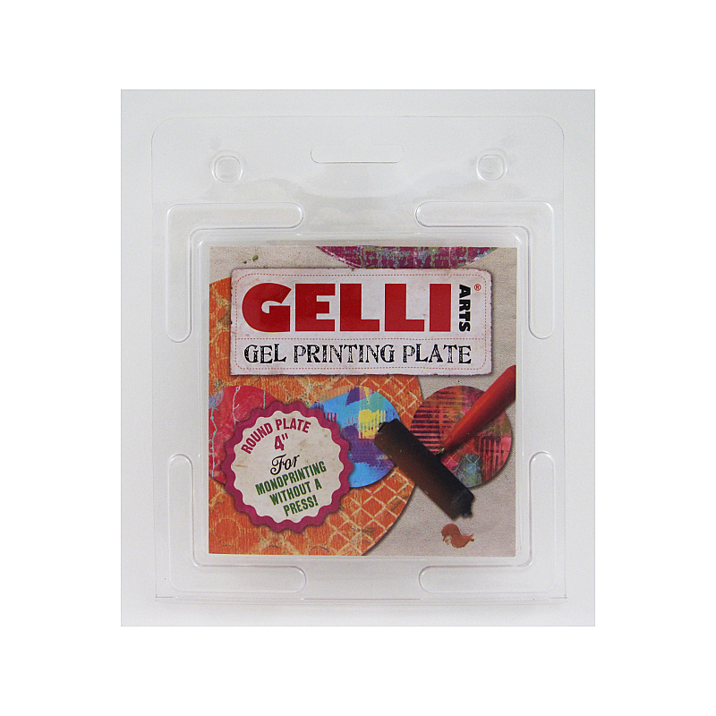 Gelli Arts 4&quot; Round Gel Printing Plate