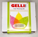 Gelli Arts Leaf printing kit