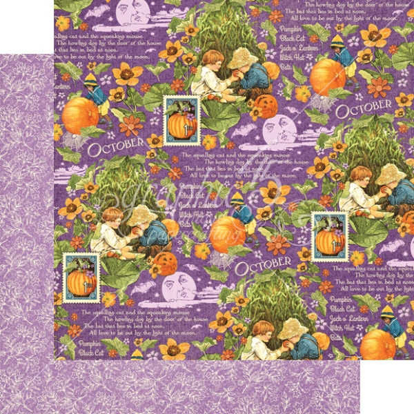 October MontageSold in Packs of 10 Sheets