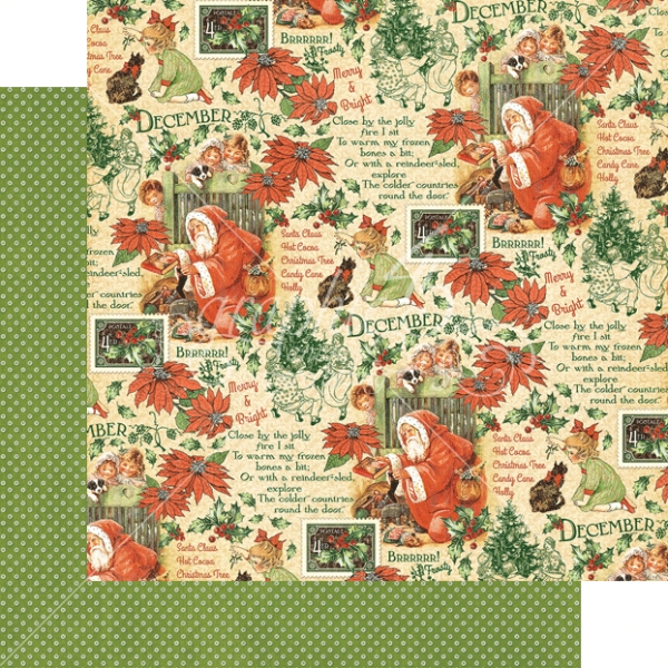 December MontageSold in Packs of 10 Sheets