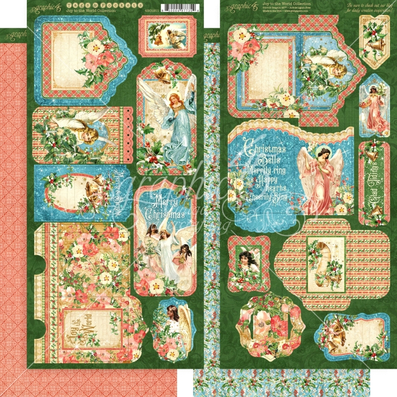 Joy to the World Tags & Pockets