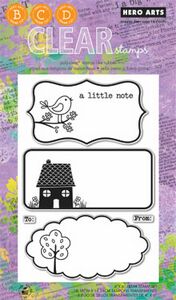 CLRA Little Note - Clear Stamps