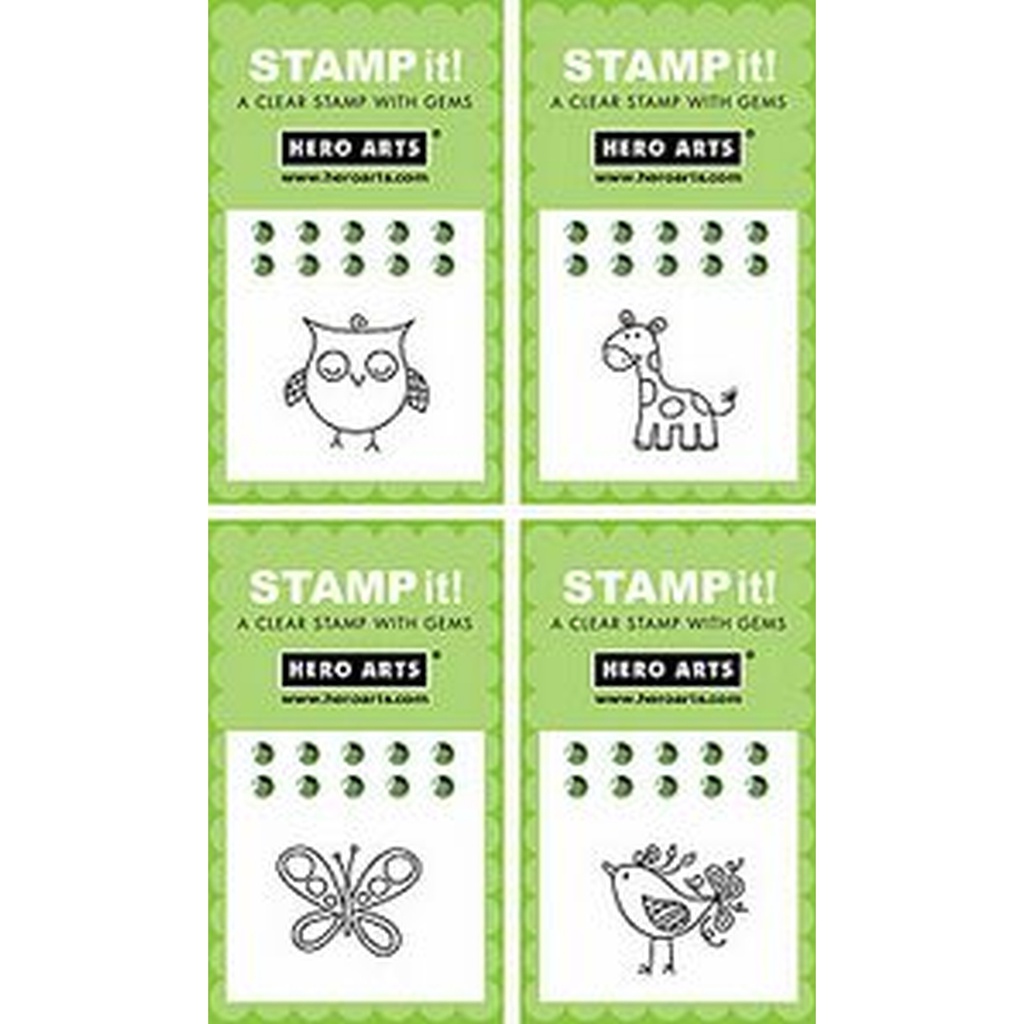 Stamp It: Critters (4 Designs