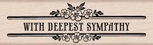 Deepest Sympathy - Wood Mount
