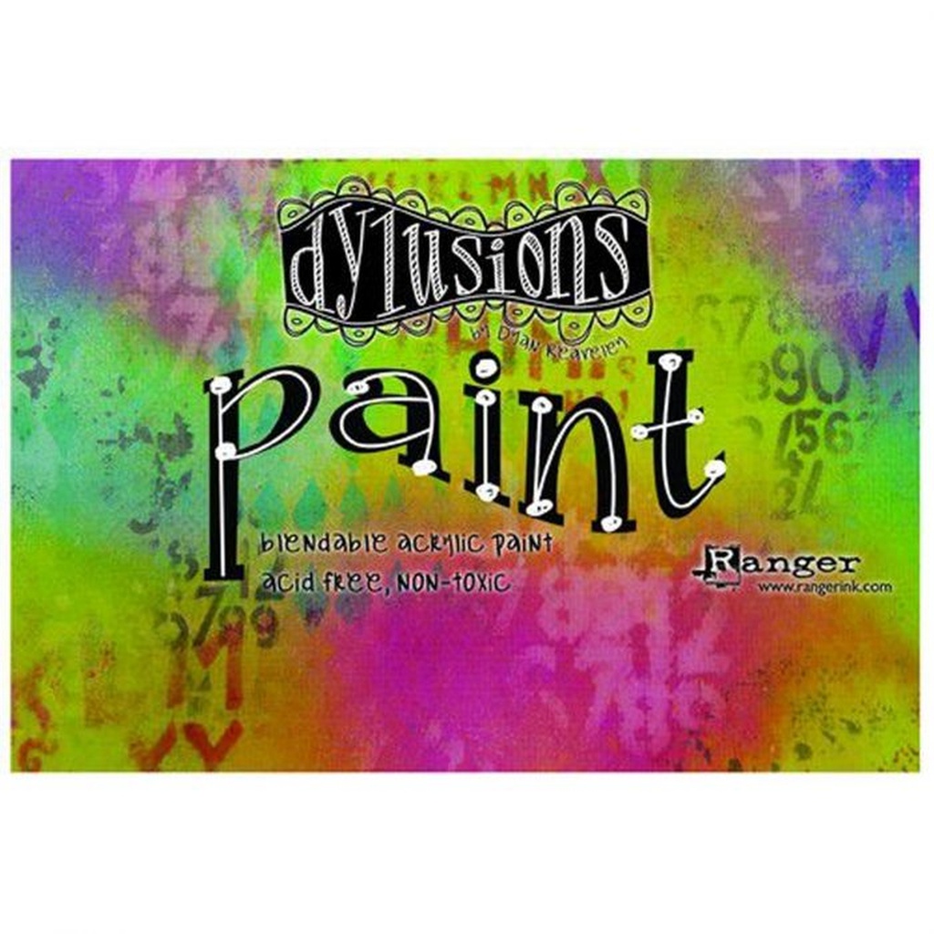 Dylusions Paint Header Card